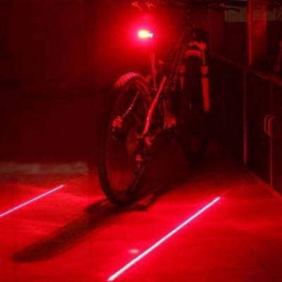 Đèn hậu cảnh báo xe đạp gắn phía sau siêu sáng giúp đạp xe an toàn ban đêm,nhiều chế độ chỉnh - Hàng chính hãng