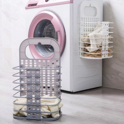 Giỏ Đựng Đồ Treo Tường Gấp Gọn (giao màu ngẫu nhiên)
