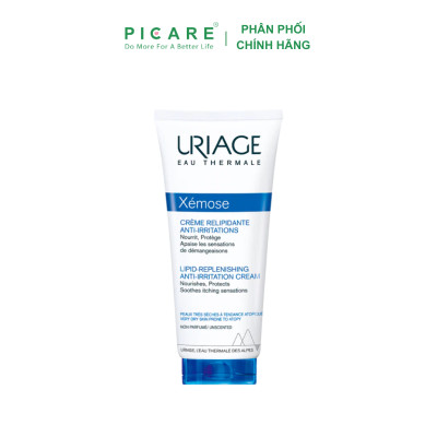Kem Dưỡng Ẩm Dành Cho Da Khô, Da Cơ Địa Uriage Xémose Creme Relipidante Anti-Irritations 200ml