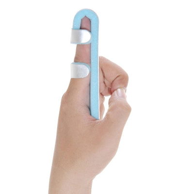 Nẹp Bóng Chày Orbe Cố Định Và Bảo Vệ Gãy Xương Đốt Ngón Tay, Nẹp Hợp Kim Nhôm Lót Xốp Mềm Dễ Sử Dụng