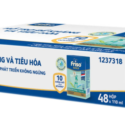 Thùng 48 Hộp Sữa Bột Pha Sẵn Friso Gold Rtd Vani (48 Hộp X 110ml)