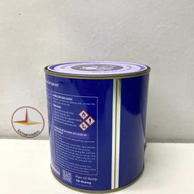 Sơn dầu cao cấp TOA Con Vịt màu trắng mờ MD 222 _ 800 ml