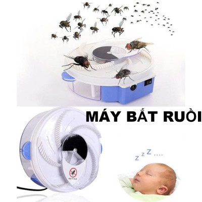Máy Bắt Ruồi Thông Minh Tự Động – Diệt Sạch Ruồi Muỗi Không Cần Hóa Chất