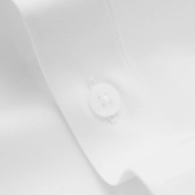 Áo sơ mi trắng nam vải bamboo dày dặn Form Fitted - RT 10F24SHL095 | ROUTINE CÀ MAU