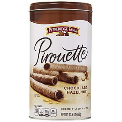 Bánh quế Pepperidge Farm Mỹ 382g -socola hạt dẽ