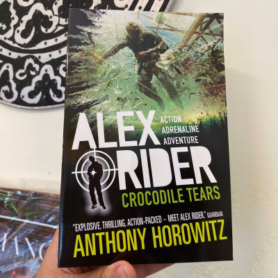 Sách - Crocodile Tears by Anthony Horowitz | New York Times Bestseller - Thriller English Book