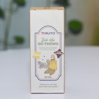 Tinh Dầu Thiên Nhiên TTAUTO Treo Xe ô tô, Treo Tủ Quần Áo, Treo Phòng Giúp Khử Mùi, Thơm Phòng, Thư Giãn Tinh Thần, Chống Say Xe Hiệu Quả - Chai 30ML