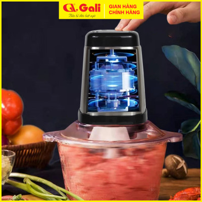 Máy xay thịt gia đình, đa chức năng xay các loại thịt, tôm cua cá, gia vị hành tỏi ớt, sinh tố, cháo, hàng chính hãng, bảo hành 1 năm Gali