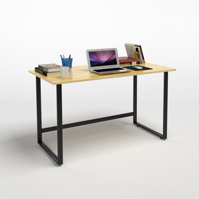 Bàn IBIE Rec-F Chân Đen - Màu Cánh Gián