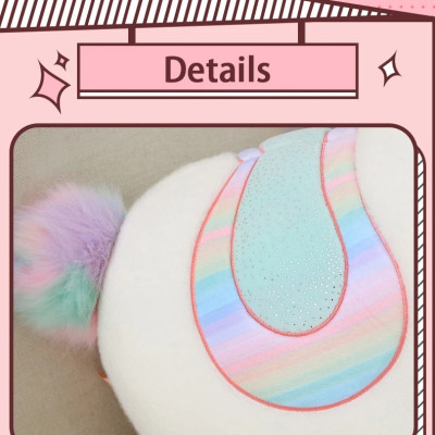 Gấu bông Lạc đà Alpaca đáng yêu ôm ngủ - Size 70cm đến 1m - Quà tặng gấu bông lạc đà cong êm mịn cho bé