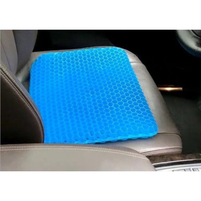 Nệm Ngồi 3D Silicon Cao Cấp, cấu trúc tổ ong giúp co giản đàn hồi cao , ngăn ngừa mồ hôi , chống trơn trượt ,không biến dạng ,không thấm nước 