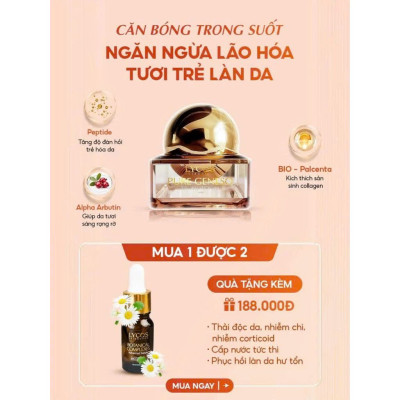 [MUA 1 ĐƯỢC 2] Kem Face Meso Tế Bào Gốc Pure Geneso Advanced Cream Lycos 20g: Sáng mịn, bật tone, giúp da căng mướt mịn màng ngay sau khi sử dụng