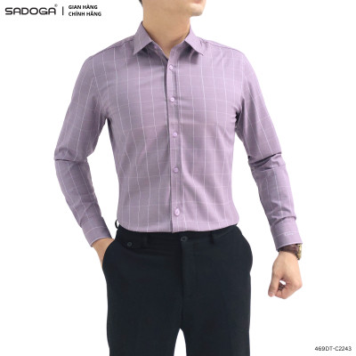 Áo Sơ Mi Dài Tay Sợi Tre Thoáng Khí, Hút Ẩm Tốt C2246