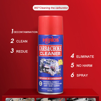 Chai Vệ Sinh Bộ Chế Hoà Khí Cao Cấp HERIOS LA-008 Công Nghệ Đức 450ml