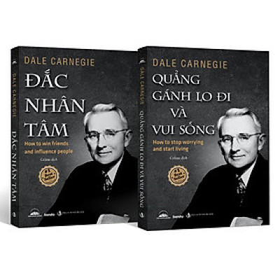 Sách - Đắc Nhân Tâm + Quẳng Gánh Lo Đi & Vui Sống - Khổ Lớn, Phiên Bản Đặc Biệt 2024