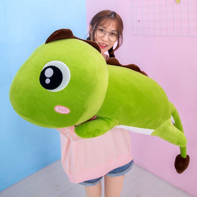 Gấu Bông Khủng Long Mắt Lồi Đuôi Tim Dễ Thương Siêu Cưng (55cm--->160cm) Gối Ôm Khủng Long Đuôi Tim Siêu Mềm Mịn, Êm Ái Hàng Cao Cấp