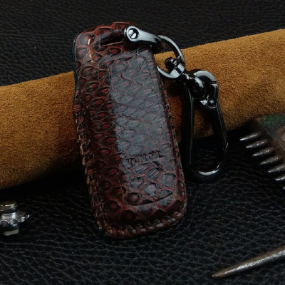 Bao da chìa khóa handmade Vision, SH, Air Blade da rắn - hàng chính hãng