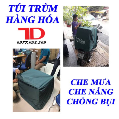 Túi trùm hàng hóa sau xe máy và hàng hóa chuyên dụng các loại