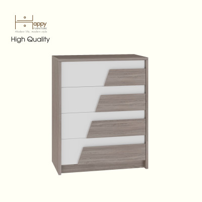 [Happy Home Furniture] PONIX, Tủ lưu trữ 4 ngăn kéo, 60cm x 32cm x 74cm ( DxRxC), THK_112