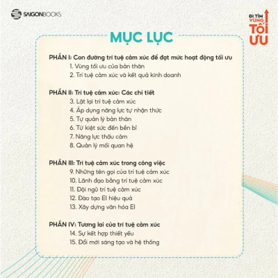 Sách - Đi Tìm Vùng Tối Ưu - OPTIMAL Duy Trì Sự Xuất Sắc Mỗi Ngày Bằng Trí Tuệ Cảm Xúc