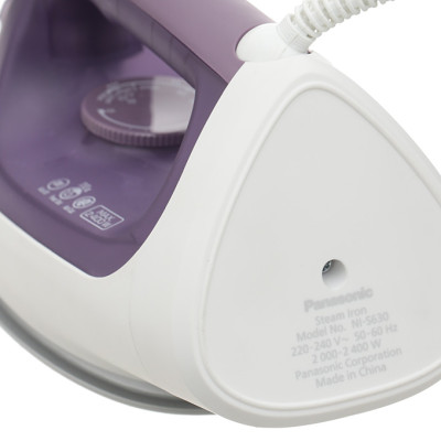 Bàn ủi hơi nước Panasonic NI-S630VRA - Hơi phun  mạnh mẽ - Chống đóng cặn - Chế độ tự ngắt an toàn - Hàng chính hãng