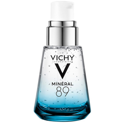 Bộ sản phẩm Serum khoáng Phục hồi chuyên sâu với Mineral 89 30ml và Kem dưỡng giảm mụn giảm nhờn Vichy Normaderm Phytosolution 3ml