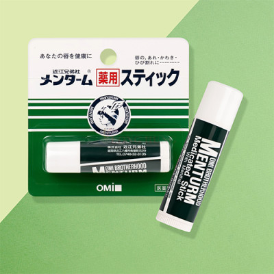 Son dưỡng môi bạc hà Omi Brotherhood Menturm (4g) - Hàng chính hãng