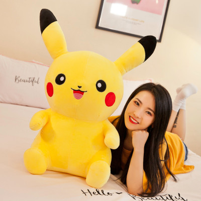 Gấu bông Pikachu ngồi vui vẻ siêu mềm siêu cute cho bé yêu (20cm--->40cm) hàng việt nam cao cấp, an toàn cho trẻ nhỏ
