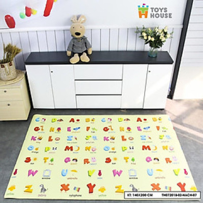 Thảm trải sàn Silicon chống trơn trượt cho bé Toyshouse tiêu chuẩn Châu Âu EU71 