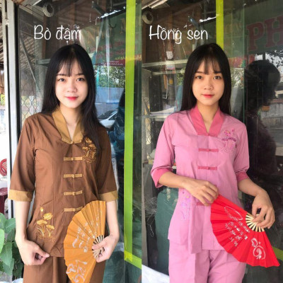 ĐỒ LAM ĐI CHÙA  LA HÁN PHỐI