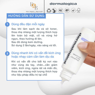 Serum cô đặc dành cho da nhạy cảm ULTRACALMING SERUM CONCENTRATE của Dermalogica - Dolly Beauty