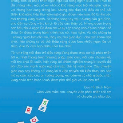 Xây Dựng Nền Tảng Ngôn Ngữ Cho Trẻ Từ 0-6 Tuổi - Cao Thị Bích Trâm (bìa mềm)