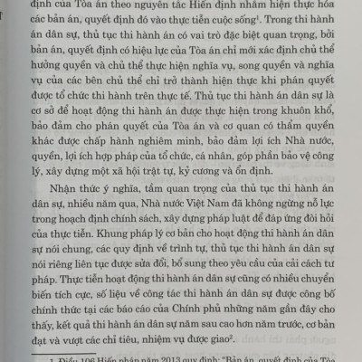 Sách - Pháp Luật Về Thủ Tục Thi Hành Án Dân Sự
