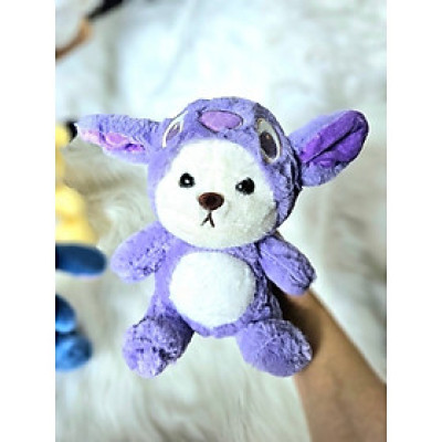 Thú nhồi bông lena cosplay dễ thương - Size 20cm - Quà tặng lena mũ gấu mềm mịn cho bé.