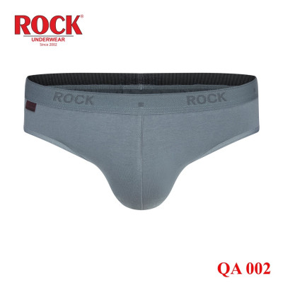QA 1002. Quần lót nam cao cấp ROCK mềm mại QA 1002,lưng thun to bản in logo thương hiệu ROCK nổi bật