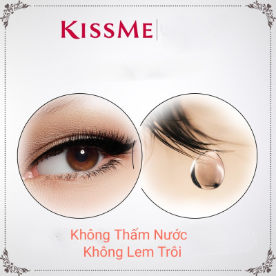 Mascara Không Trôi Giúp Chuốt Tơi Và Dày Rậm Làn Mi Mỏng Màu Nâu Kissme Heroine Make 4.5 G