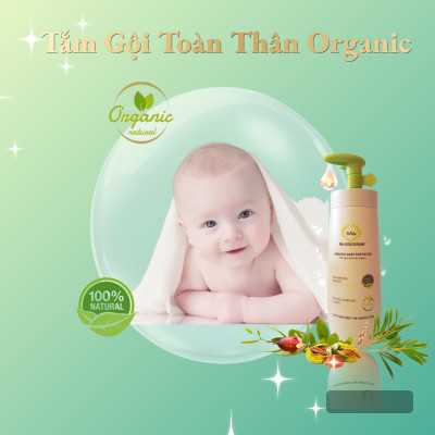 Tắm gội toàn thân Organic 350mL