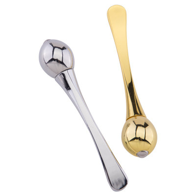 [Chọn màu] Cây massage mắt hợp kim tiện dụng, giảm thâm quầng, bọng mắt giúp mắt sáng tươi trẻ hơn, Màu Bạc