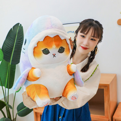 Gấu bông mèo cosplay cá mập, cá mập mèo dễ thương siêu cute cho bé (20cm--->50cm) hàng xịn cao cấp an toàn cho trẻ nhỏ