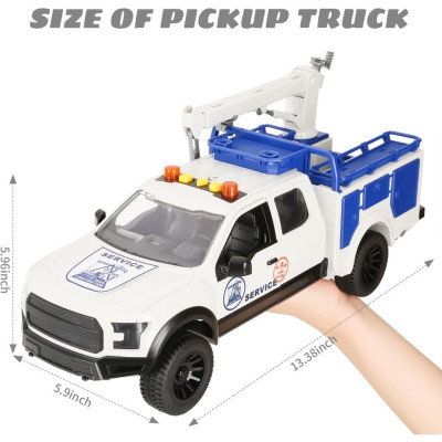 TOYSTAR - 666-86P Mô hình xe cứu hoả cứu hộ (KT 41x16x21cm)