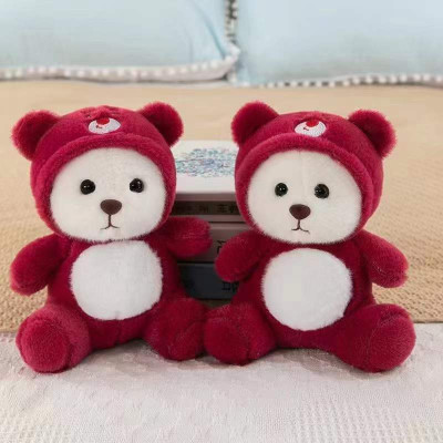 Thú nhồi bông lena cosplay dễ thương - Size 20cm - Quà tặng lena mũ gấu mềm mịn cho bé.