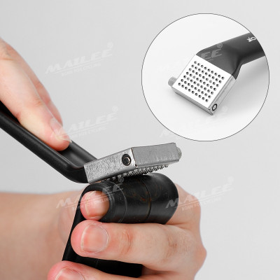 Thanh lốp nạy lốp bánh xe đạp và chà vá săm lốp xe đạp đa năng CB-BMX-01, chất liệu nhựa POM kèm 48 miếng vá - Mai Lee