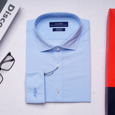 Áo sơ mi nam dài tay ALIGRO chất liệu bamboo cao cấp mềm mịn, kháng khuẩn, chống tia UV  Slim ALGS172