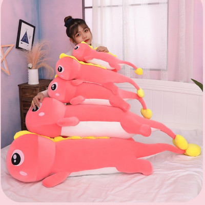 Gấu Bông Khủng Long Mắt Lồi Đuôi Tim Dễ Thương Siêu Cưng (55cm--->160cm) Gối Ôm Khủng Long Đuôi Tim Siêu Mềm Mịn, Êm Ái Hàng Cao Cấp