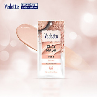Mặt nạ đất sét Rosa Vedette gói 12g