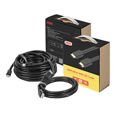 Dây Cáp HDMI UNITEK 5 Mét & 10 Mét (Y-C140) - Hàng Chính Hãng