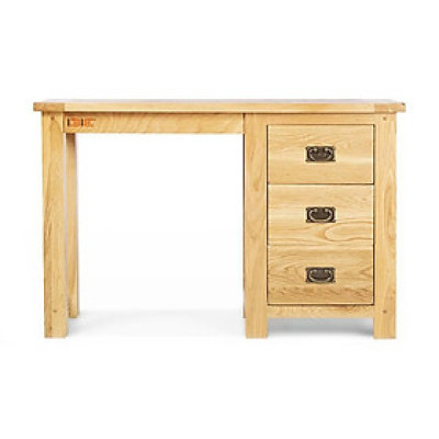 Bàn Rustic Gỗ Sồi IBIE BTRUSO (115 x 55 x 78 cm)