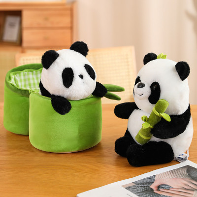 Gấu Bông Gấu Trúc Panda Trong Ống Tre 2 in 1 Cao Cấp