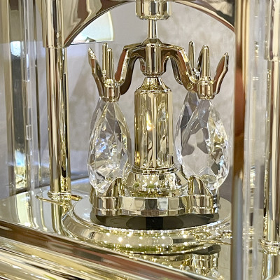 Đồng Hồ Để Bàn Rhythm 4SG744WR18 - Vàng (16.3 x 27.3 x 10.7 cm)