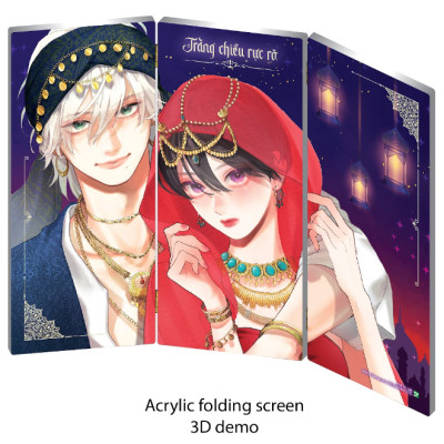 Sách - Trăng Chiều Rực Rỡ - Tập 8 - Bản Đặc Biệt - Tặng Kèm Clear Card + Bình Phong Acrylic